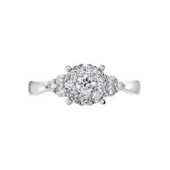 Best Histoire d'Or Bague Cierra Platine Blanc Diamant