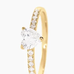 Histoire d'Or Bague Ciriaco Or Jaune Oxyde De Zirconium