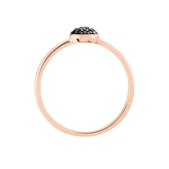 Online Histoire d'Or Bague Colline Argent Rose Oxyde De Zirconium