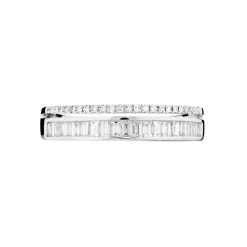 Online Histoire d'Or Bague Constance Or Blanc Diamant