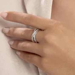 Best Histoire d'Or Bague Corilitia Or Blanc Diamant