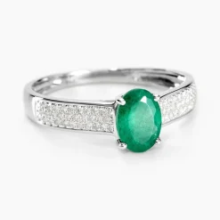 Histoire d'Or Bague Crista Et Diamant* Bagues|Bagues Avec Pierre