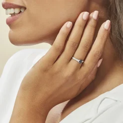 Histoire d'Or Bague Crista Et Diamant* Bagues|Bagues Avec Pierre