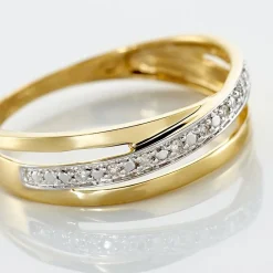 Histoire d'Or Bague Croisee* Bagues|Bagues Avec Pierre