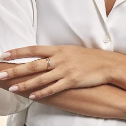 Histoire d'Or Bague Croisee* Bagues|Bagues Avec Pierre