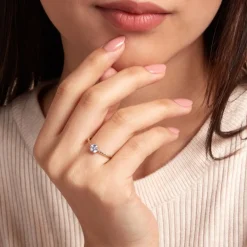 New Histoire d'Or Bague Cymbeline Or Jaune Oxyde De Zirconium