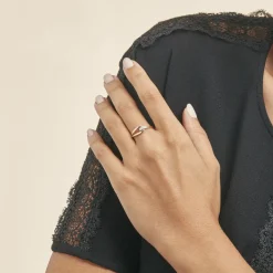 Sale Histoire d'Or Bague Cyranna or jaune diamant