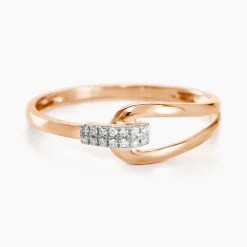 Clearance Histoire d'Or Bague Cyranna or rose diamant