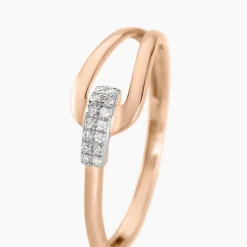 Clearance Histoire d'Or Bague Cyranna or rose diamant