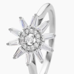 Histoire d'Or Bague Daisy Argent Blanc Oxyde De Zirconium* Bagues|Bagues Fantaisie