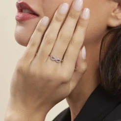 Histoire d'Or Bague Davila Argent Blanc Oxyde De Zirconium* Bagues Fantaisie|Bagues Avec Pierre