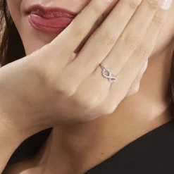 Histoire d'Or Bague Davila Argent Blanc Oxyde De Zirconium* Bagues Fantaisie|Bagues Avec Pierre