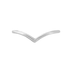 Online Histoire d'Or Bague De Phalange Tricia Argent Blanc