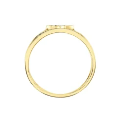 Clearance Histoire d'Or Bague Delicatesse Or Jaune Diamant