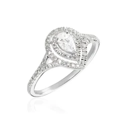 Hot Histoire d'Or Bague Diamina Or Blanc Diamant