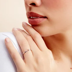 Outlet Histoire d'Or Bague Diamotion or blanc diamant