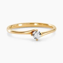 Discount Histoire d'Or Bague Diamotion or jaune diamant