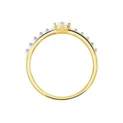Histoire d'Or Bague Dolfina Or Jaune Oxyde De Zirconium* Bagues|Bagues Avec Pierre