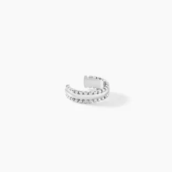 Histoire d'Or Bague D'oreille Unitaire Argent Gin