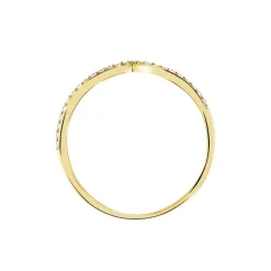 Hot Histoire d'Or Bague Dounia Or Jaune Oxyde De Zirconium