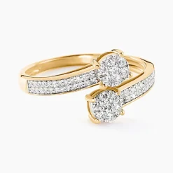 Hot Histoire d'Or Bague Dyonisus Or Jaune Diamant