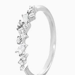 Histoire d'Or Bague Eclat D'Aurore Argent Blanc Oxyde De Zirconium* Bagues|Bagues Fantaisie
