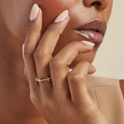 Best Histoire d'Or Bague Eclosion Precieuse Or Jaune Oxyde De Zirconium