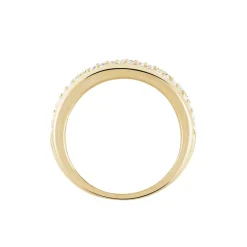 Histoire d'Or Bague Edenne Plaqué Or Jaune Oxyde De Zirconium* Bagues|Bagues Avec Pierre
