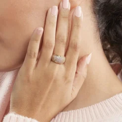 Histoire d'Or Bague Edenne Plaqué Or Jaune Oxyde De Zirconium* Bagues|Bagues Avec Pierre