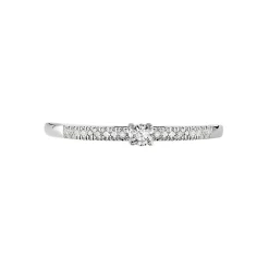 Sale Histoire d'Or Bague Eliisa Or Blanc Diamant