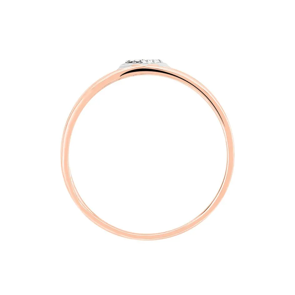 Online Histoire d'Or Bague Elsa Or Bicolore Diamant