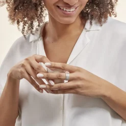 Hot Histoire d'Or Bague Elyne Or Blanc Diamant