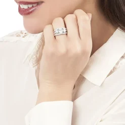 Histoire d'Or Bague Eneka Argent Oxyde De Zirconium* Bagues|Bagues Avec Pierre