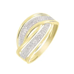 New Histoire d'Or Bague Enora Or Jaune Diamant