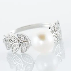 Histoire d'Or Bague Epiphania Or Blanc Oxyde De Zirconium* Bagues|Bagues Avec Pierre