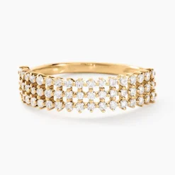 Outlet Histoire d'Or Bague Epiphany Or Jaune Diamant Synthétique