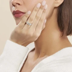 New Histoire d'Or Bague Eugenie or blanc diamant