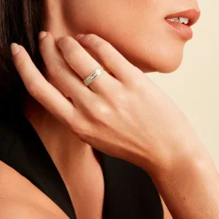 Histoire d'Or Bague Eugenie Or Jaune Diamant