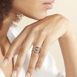 Best Histoire d'Or Bague Exauce Or Tricolore Diamant