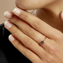 Histoire d'Or Bague Fares Argent Rose Spinelle* Bagues|Bagues Fantaisie