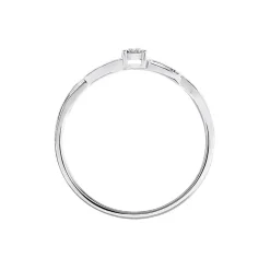 Histoire d'Or Bague Farila or blanc diamant