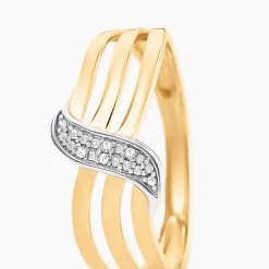 Online Histoire d'Or Bague Fedelma Or Jaune Diamant
