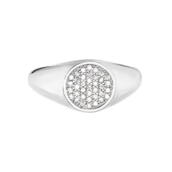Histoire d'Or Bague Ferreol Argent Oxydes De Zirconium