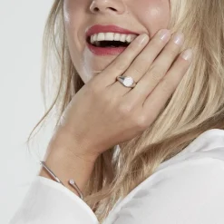 Histoire d'Or Bague Ferreol Argent Oxydes De Zirconium