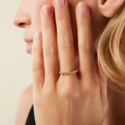 Histoire d'Or Bague Firmamenti Or Jaune Diamant* Bagues|Bagues Avec Pierre