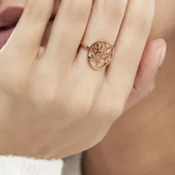 Histoire d'Or Bague Galvina Plaqué Or Jaune* Bagues|Bagues Sans Pierre