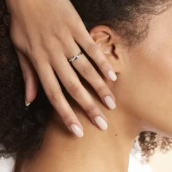 Histoire d'Or Bague Galya Or Blanc Diamant