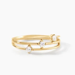 Histoire d'Or Bague Giordano Or Jaune Diamant Synthétique* Bagues|Bagues Avec Pierre