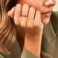 Histoire d'Or Bague Giordano Or Jaune Diamant Synthétique* Bagues|Bagues Avec Pierre