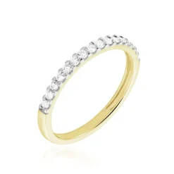 New Histoire d'Or Bague Gizella or jaune diamant